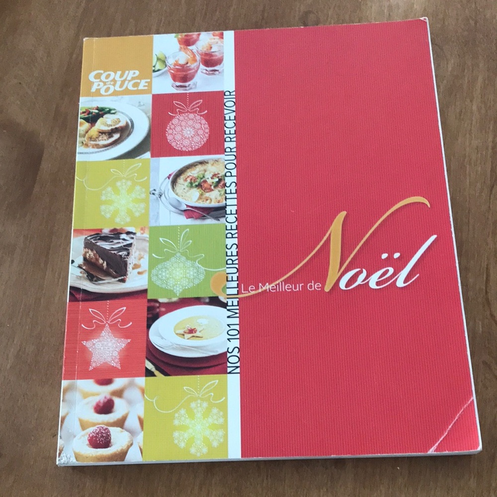 Le Meilleur de Noël Cookbook – Red Holiday Recipes by